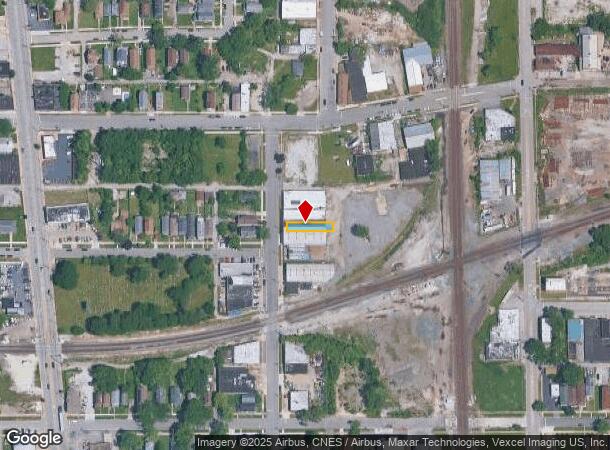  2015 S Halsted St, Chicago Heights, IL Parcel Map