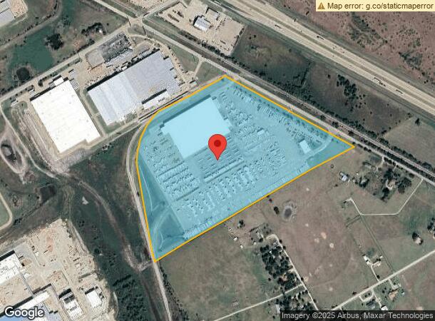  4501 Knighthurst St, Ennis, TX Parcel Map