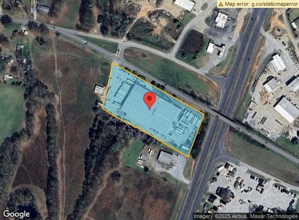  1107 Easley Hwy, Pelzer, SC Parcel Map