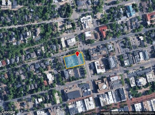  1128 Pine St, Boulder, CO Parcel Map
