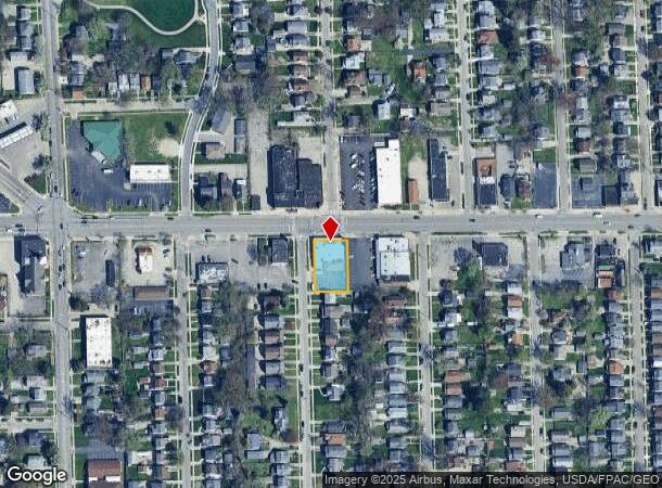 1577 W Sylvania Ave, Toledo, OH Parcel Map