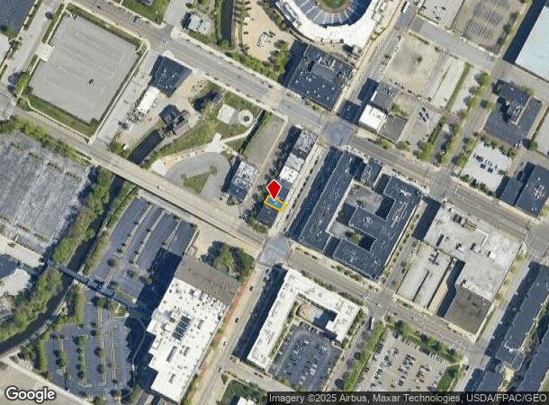  374 S Main St, Akron, OH Parcel Map