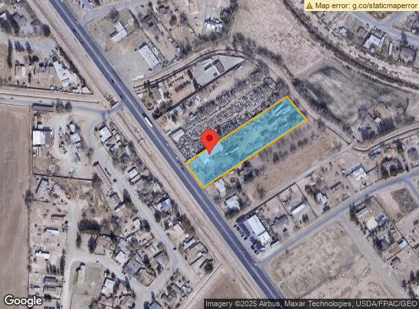  10717 Alameda Ave, Socorro, TX Parcel Map