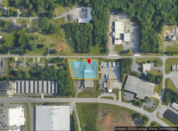 662 Angus St, Rural Hall, NC Parcel Map