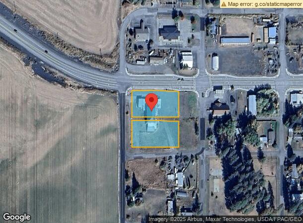  9924 W F St, Worley, ID Parcel Map