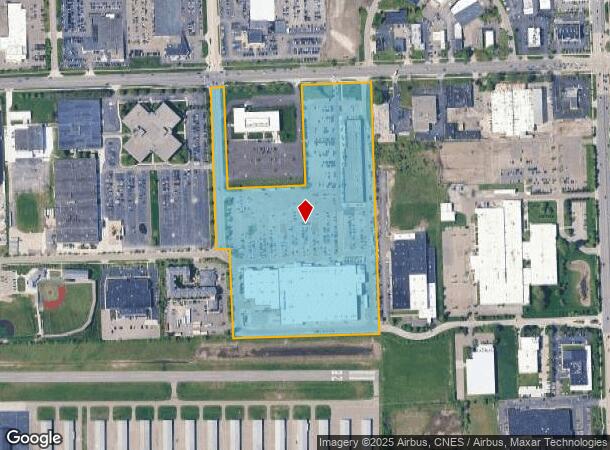 1933 W Maple Rd, Troy, MI Parcel Map