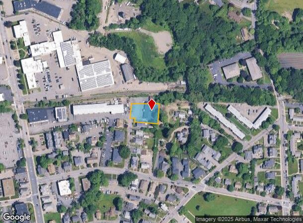 23 Summer Ave, Waltham, MA Parcel Map