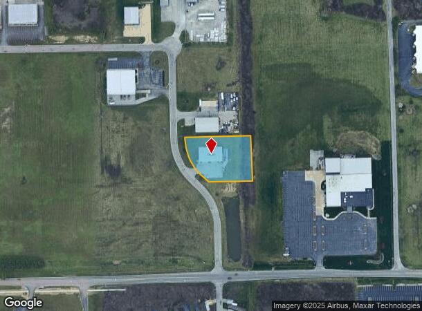 6716 Metro Park Dr E, Fort Wayne, IN Parcel Map