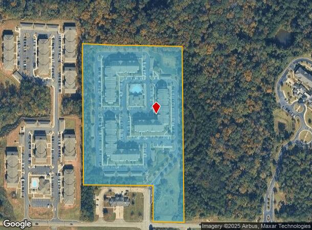  399 Plantation Way, Macon, GA Parcel Map