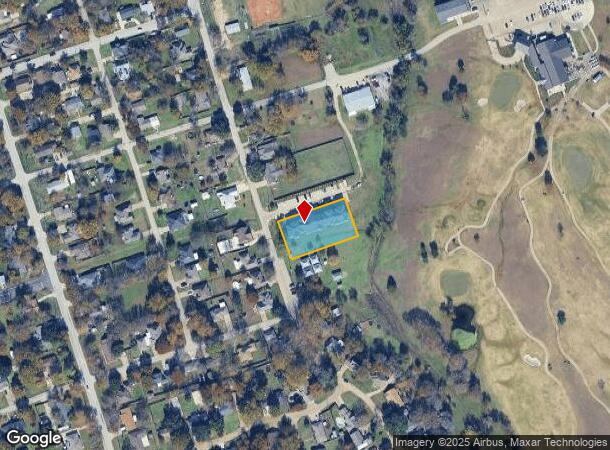 611 College St, Crandall, TX Parcel Map