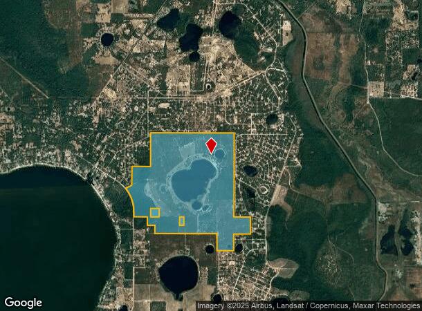  14607 E Highway 25 Rd, Ocklawaha, FL Parcel Map