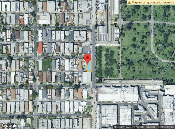  5900 Barton Ave, Los Angeles, CA Parcel Map