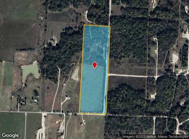 407 Bennett Ln, Sadler, TX Parcel Map
