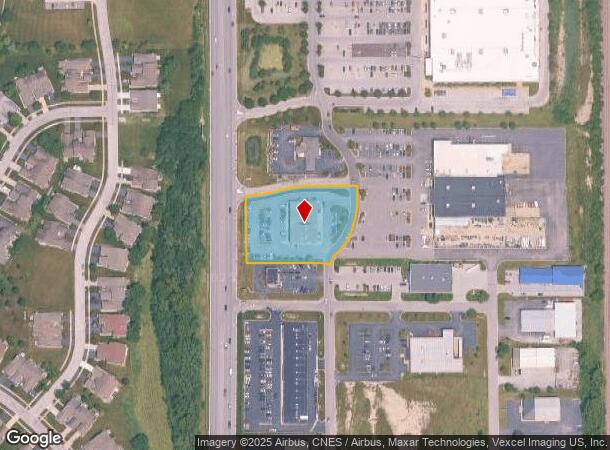 9939 Wicker Ave, Saint John, IN Parcel Map