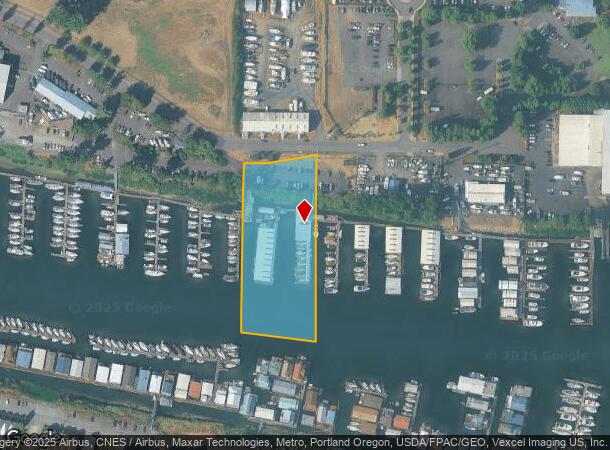  300 Ne Tomahawk Island Dr, Portland, OR Parcel Map