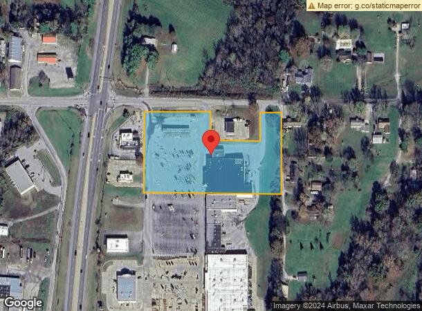  550 E Industrial Park Rd, Murphysboro, IL Parcel Map