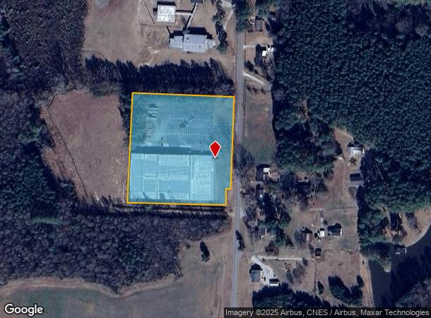  628 S Pine St, Spring Hope, NC Parcel Map