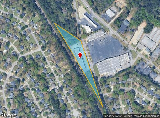  7971 N Woodrow St, Irmo, SC Parcel Map
