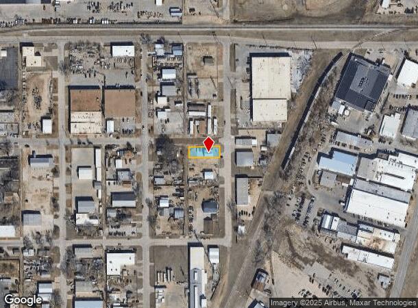  1403 S Osage St, Wichita, KS Parcel Map