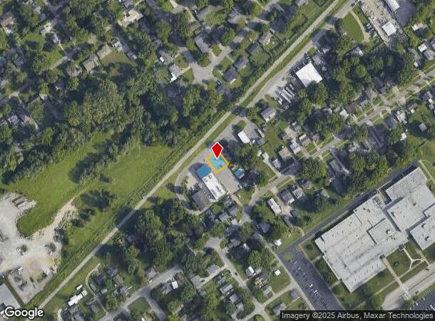  128 W Bell Ave, Clarksville, IN Parcel Map