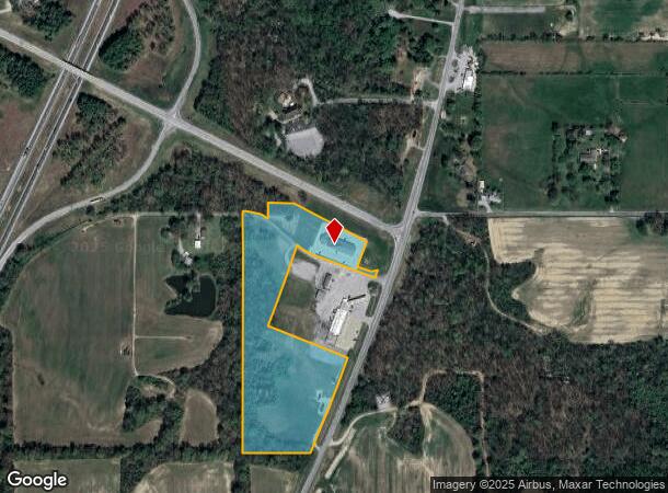 13277 Freeway Ln, Whittington, IL Parcel Map