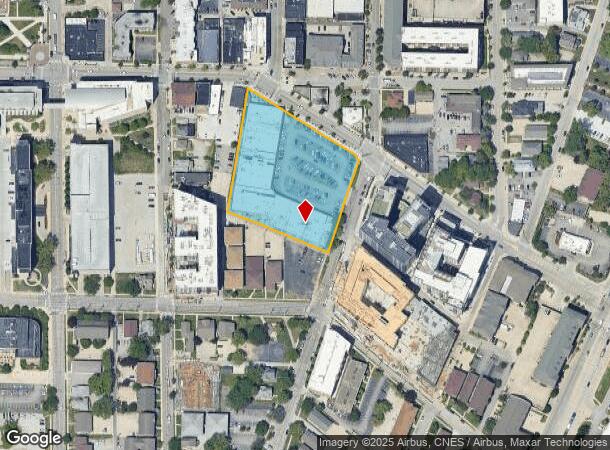 135 S Chauncey Ave, West Lafayette, IN Parcel Map