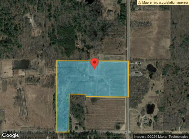  6425 Maple Island Rd, Nunica, MI Parcel Map