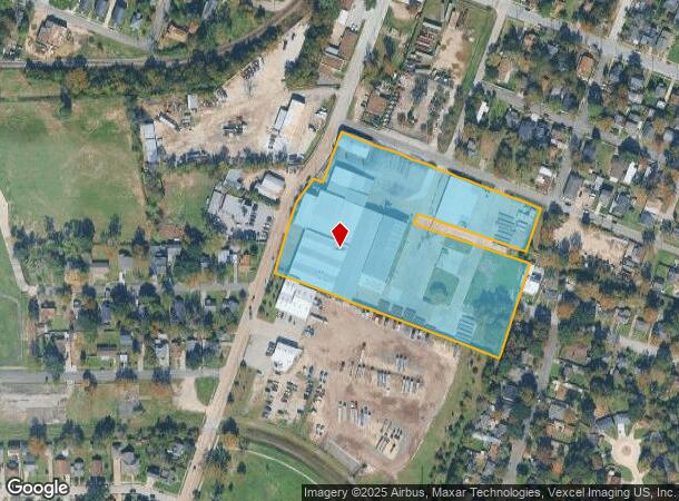 600 S Main St, Baytown, TX Parcel Map