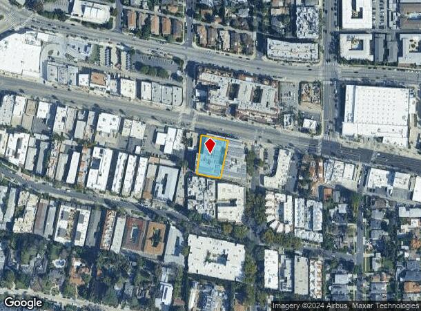  14144 Ventura Blvd, Sherman Oaks, CA Parcel Map