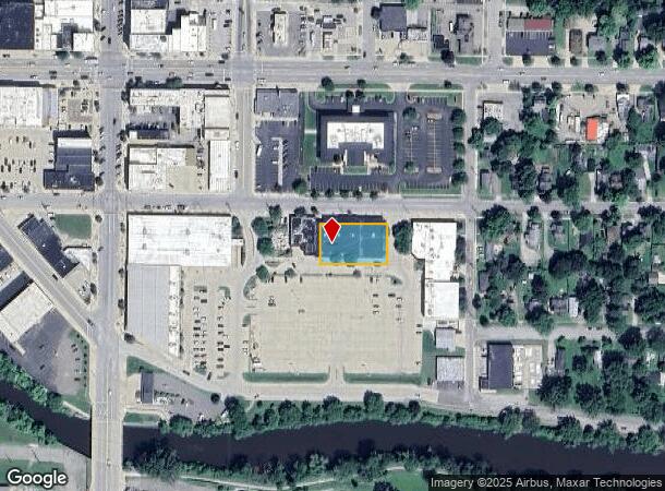 216 E Comstock St, Owosso, MI Parcel Map