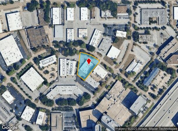  4111 Directors Row, Houston, TX Parcel Map