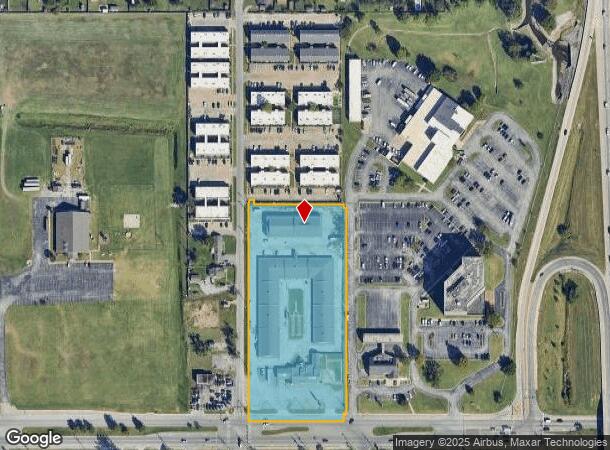 10117 E 11Th St, Tulsa, OK Parcel Map