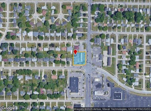 3040 Oberlin Ave, Lorain, OH Parcel Map