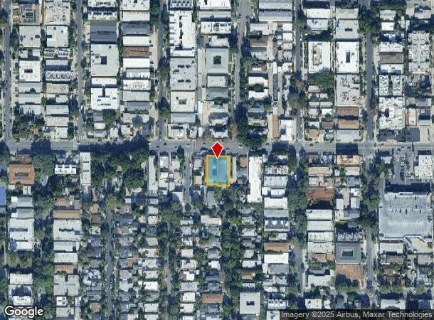  7236 Fountain Ave, West Hollywood, CA Parcel Map