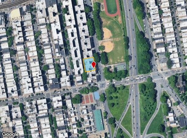 1121 Morrison Ave, Bronx, NY Parcel Map
