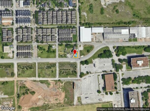  3519 Clinton Dr, Houston, TX Parcel Map