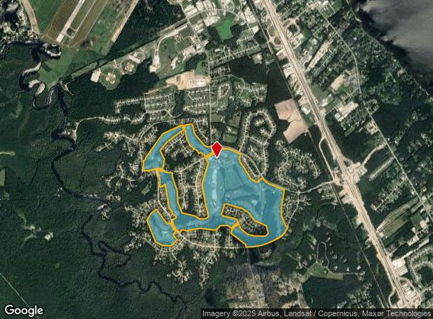 401 Taberna Way, New Bern, NC Parcel Map