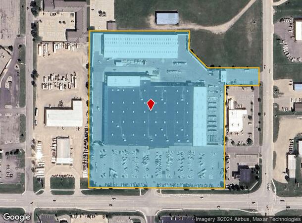  3821 6Th Ave Se, Aberdeen, SD Parcel Map