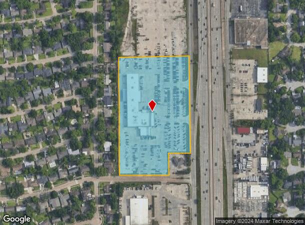  9225 North Fwy, Houston, TX Parcel Map