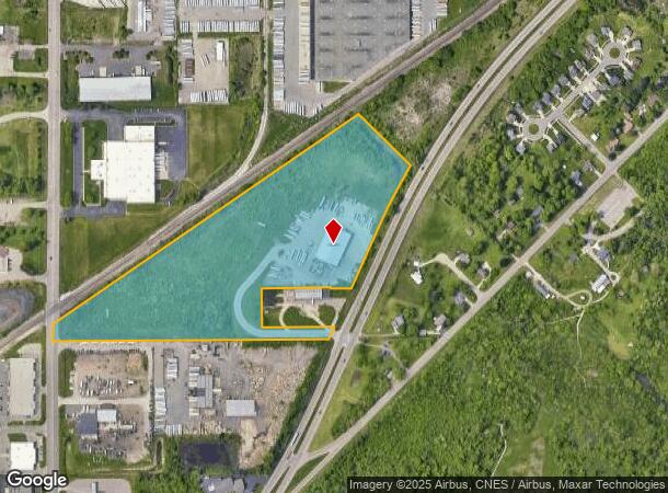 4135 Vondell Pky, Lansing, MI Parcel Map