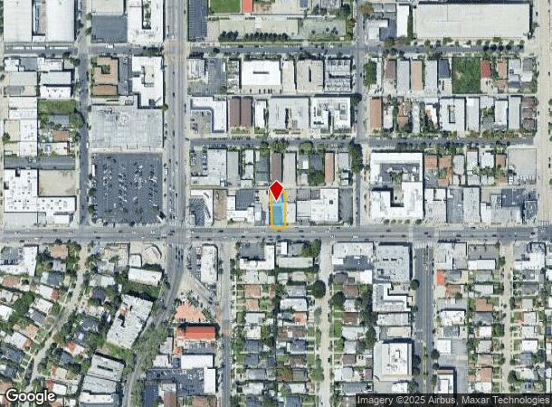 5725 Melrose Ave, Los Angeles, CA Parcel Map