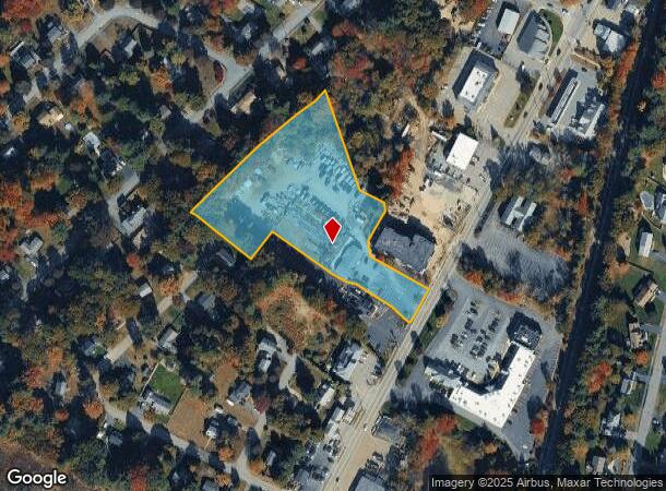  1415 Main St, Walpole, MA Parcel Map
