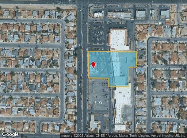 4122 S Rainbow Blvd, Las Vegas, NV Parcel Map