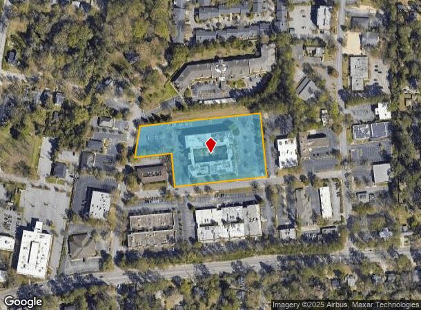  2711 Middleburg Dr, Columbia, SC Parcel Map