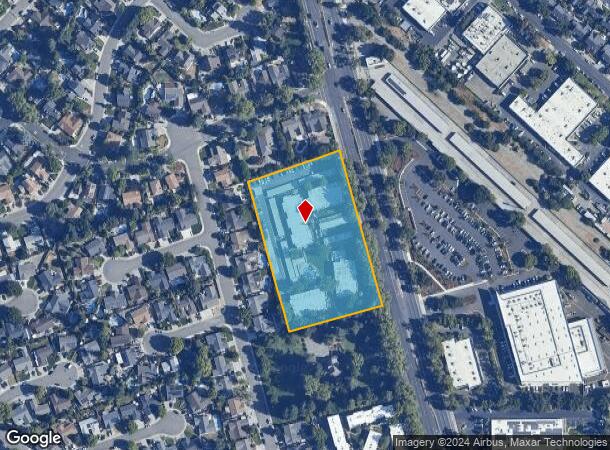  2451 Santa Rita Rd, Pleasanton, CA Parcel Map