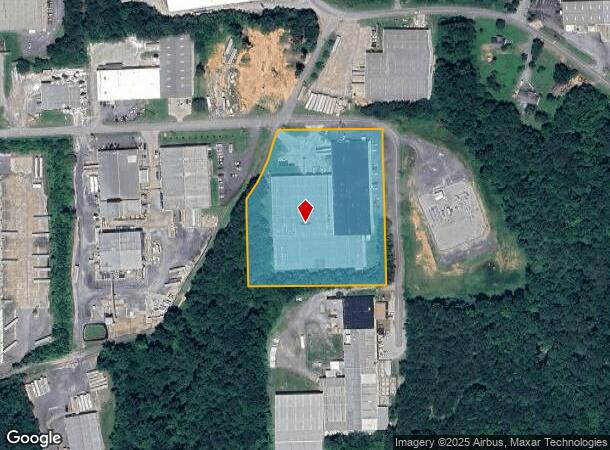  300 Brookhollow Industrial Blvd Se, Dalton, GA Parcel Map