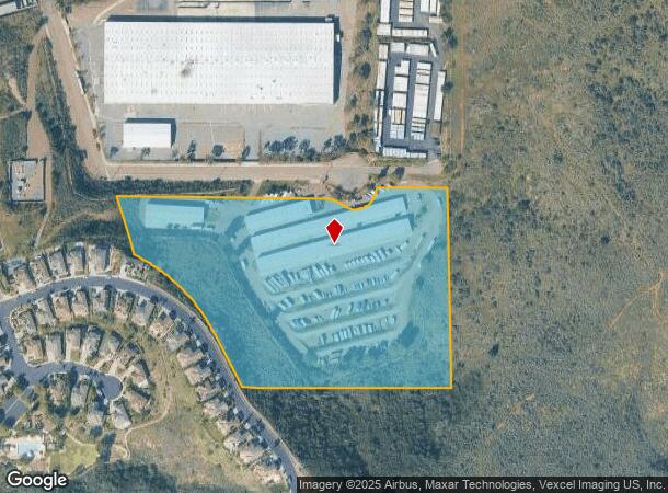 10751 U S Elevator Rd, Spring Valley, CA Parcel Map