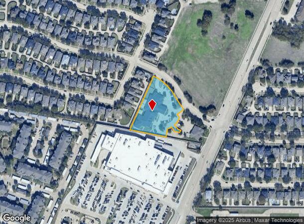 550 Trinity Dr, Allen, TX Parcel Map