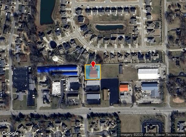 2645 Eastwood Dr, Columbus, IN Parcel Map
