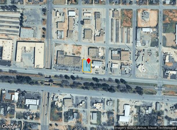  2810 N 1St St, Abilene, TX Parcel Map